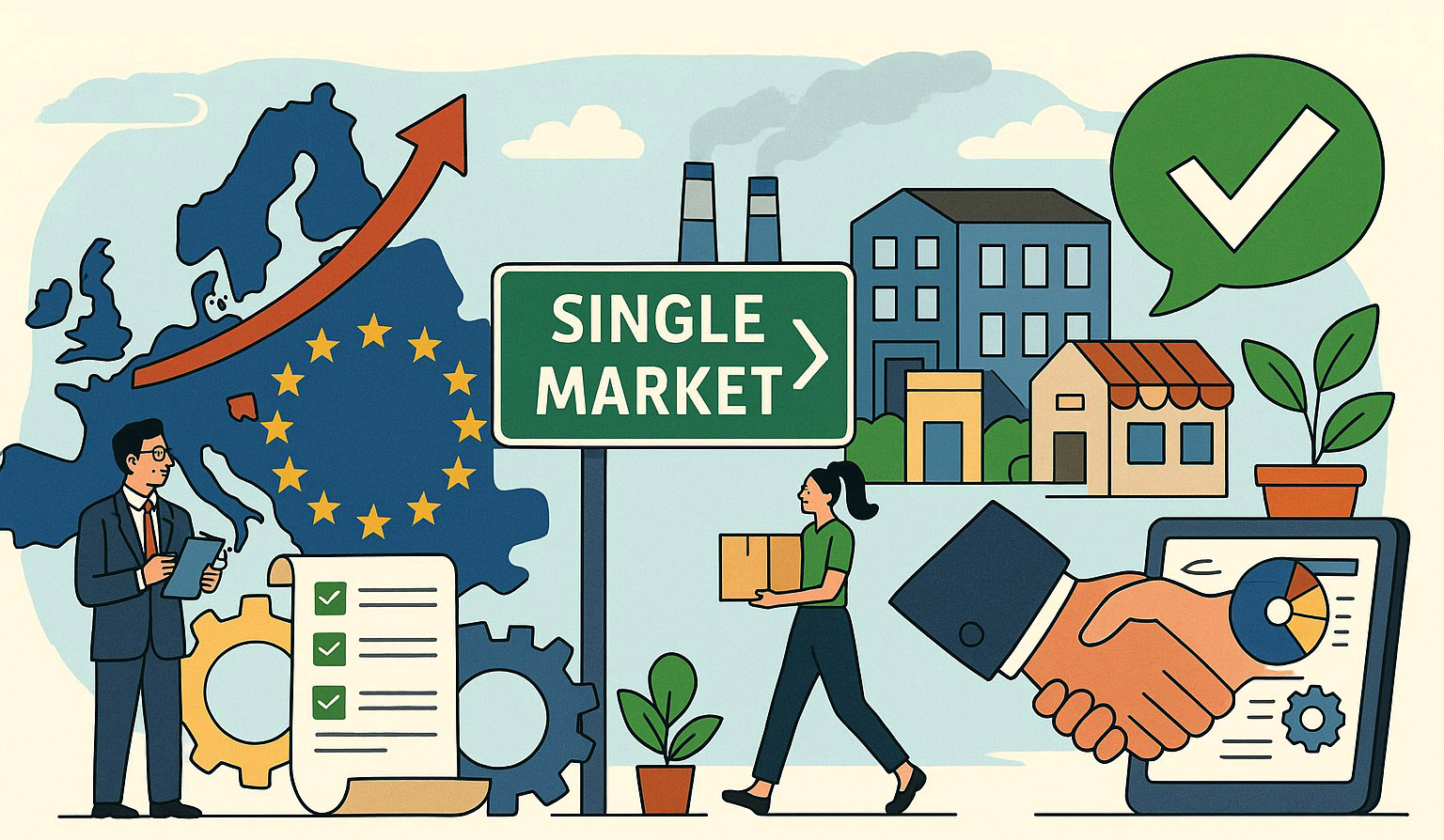 Europe’s Single Market Strategy: Building a Simple, Seamless, and Strong Economic Home in an Uncertain World