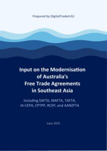 Input on the Modernisation of Australia’s Free Trade Agreements in Southeast Asia
