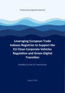 Leveraging European Trade Indexes Registries to Support the EU Clean Corporate Vehicles Regulation and Green-Digital Transition