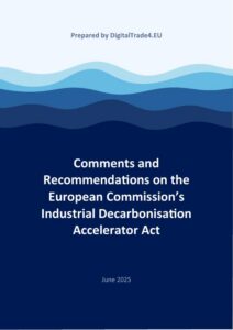 Comments and Recommendations on the European Commission’s Industrial Decarbonisation Accelerator Act