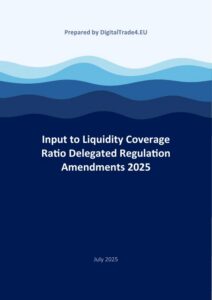Input to Liquidity Coverage Ratio Delegated Regulation Amendments 2025