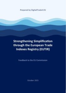 Strengthening Simplification through the European Trade Indexes Registry (EUTIR)