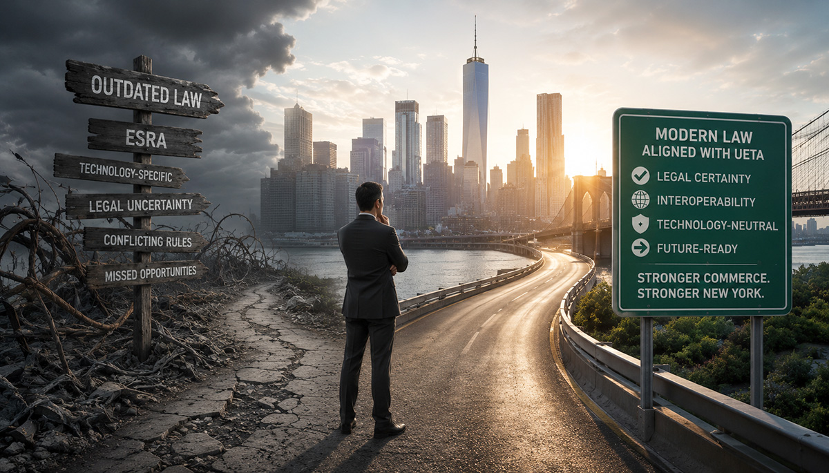 Why New York Must Modernize Its Electronic Transactions Law